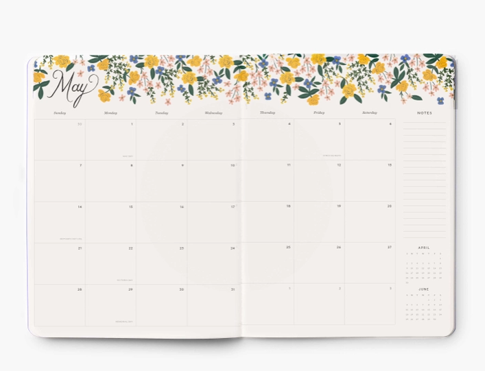 2023 Mayfair 12 Month Appointment Notebook