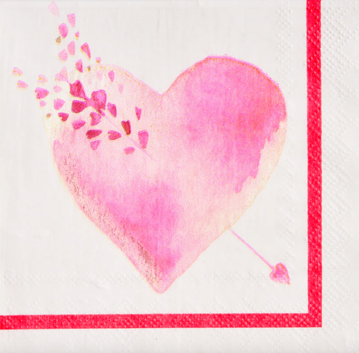 Cupid Bow Cocktail Napkin