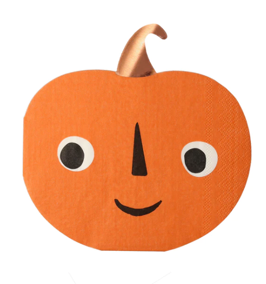 Pumpkin Die Cut  Napkins