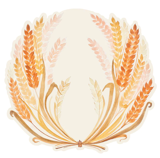 Die Cut Golden Harvest Placemat