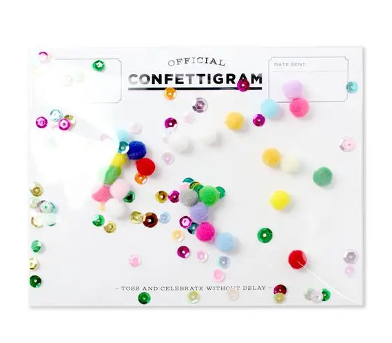 Pom Pom Confettigram