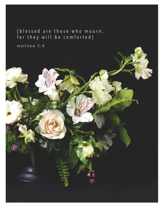 Floral Sympathy Card