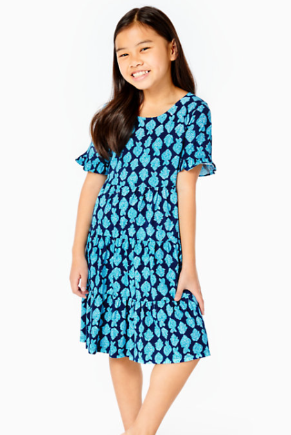 Mini Jodee Dress | Navy Any Fin for You