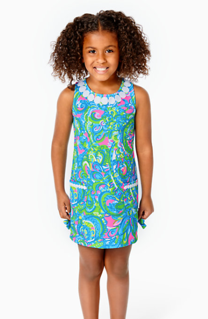 Little Lilly Knit Shift | Seabreeze Blue Hey Gull Friend