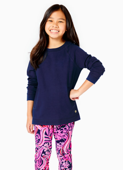 Mini Beach Comber Sweatshirt | Navy