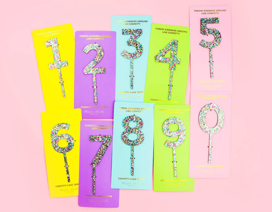 Confetti Cake Topper | 8