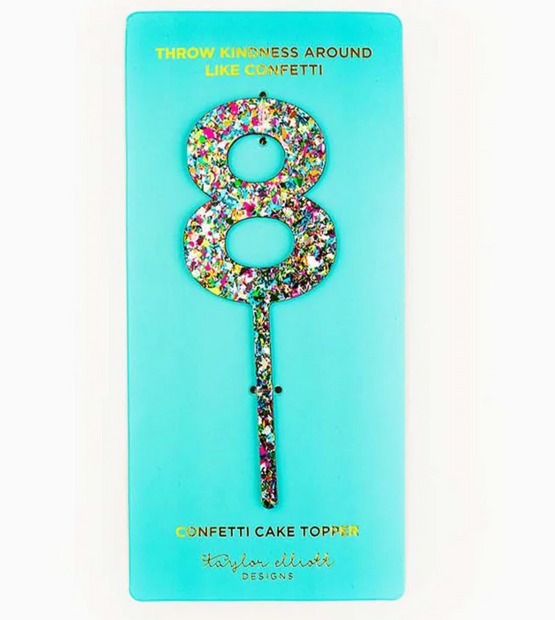 Confetti Cake Topper | 8