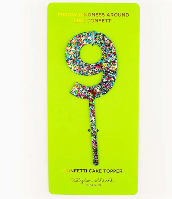 Confetti Cake Topper | 9