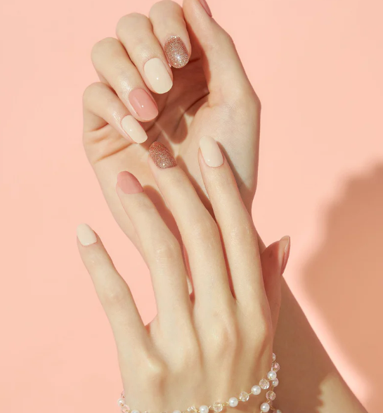 Gel Nail Wraps | Chiffon Glow