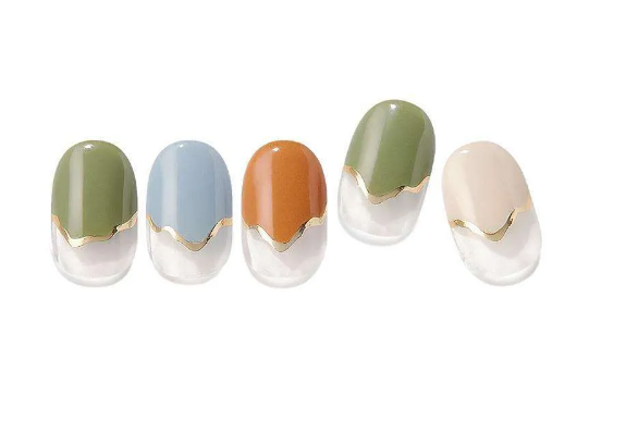 Gel Nail Wraps | Antique French