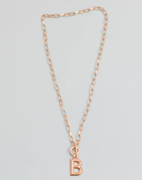 Wynonna Initial Necklace