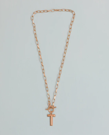 Wynonna Initial Necklace