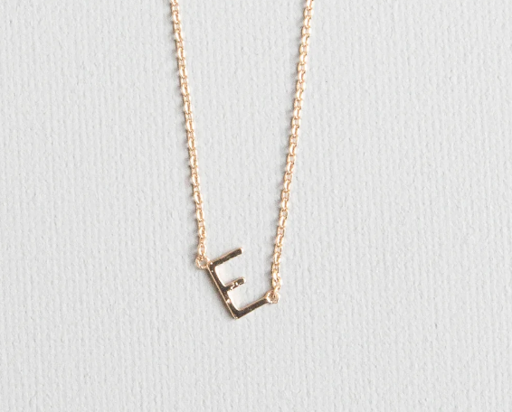 Gold Luxe Initial Necklace