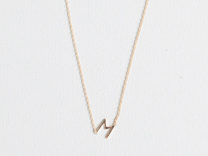 Gold Luxe Initial Necklace