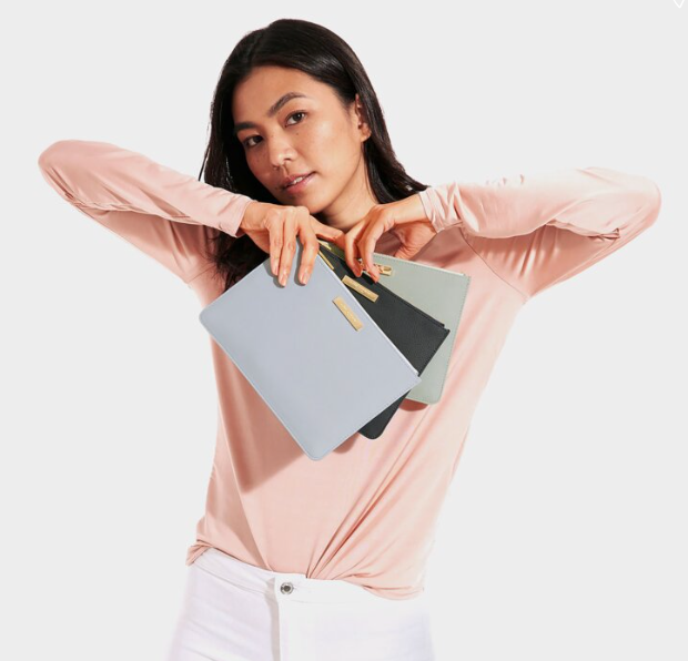 Pebble Perfect Pouch | Tan