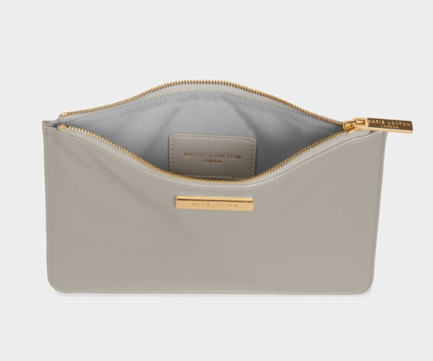 Pebble Perfect Pouch | Stone