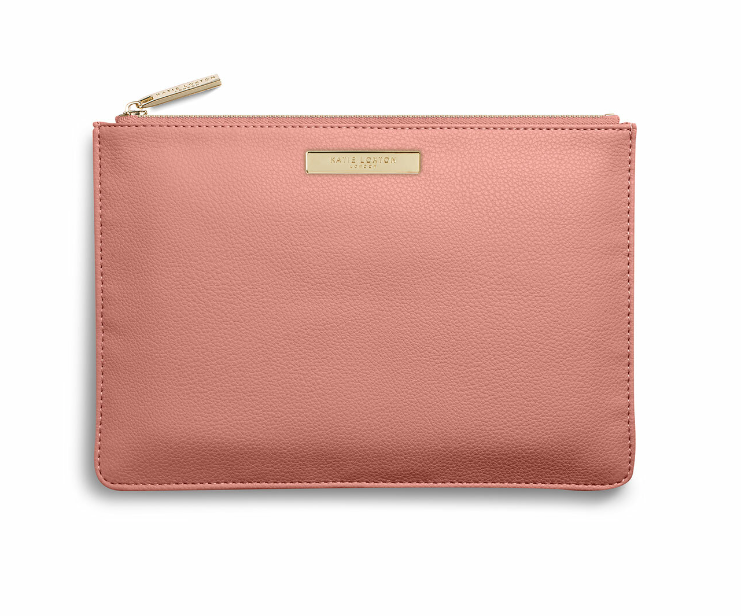 Soft Pebble Pouch | Salmon Pink