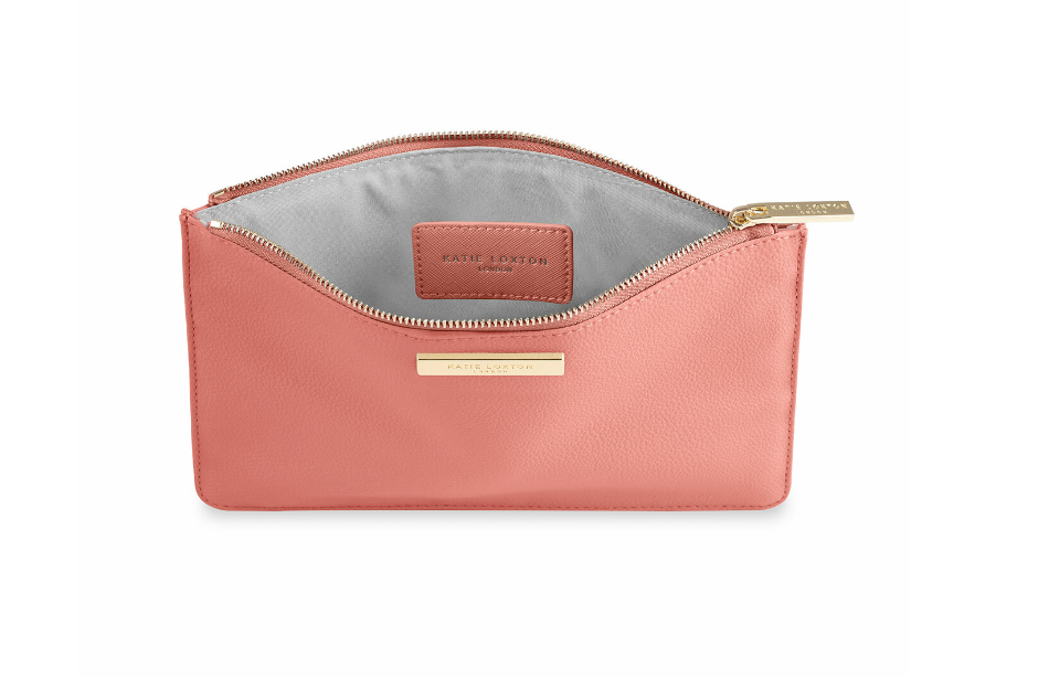 Soft Pebble Pouch | Salmon Pink