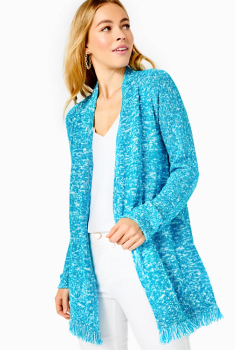 Mavery Cardigan | Turquoise