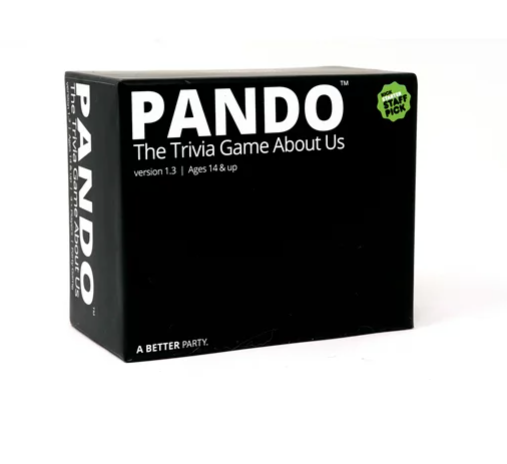 Pando Trivia Game Family Edition