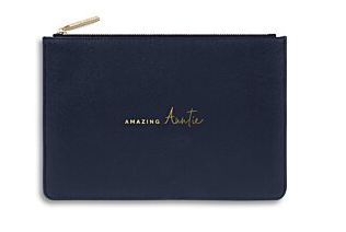 Perfect Pouch - Amazing Auntie Navy