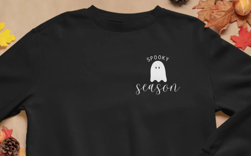 Spooky Season  Black Sweatshirt