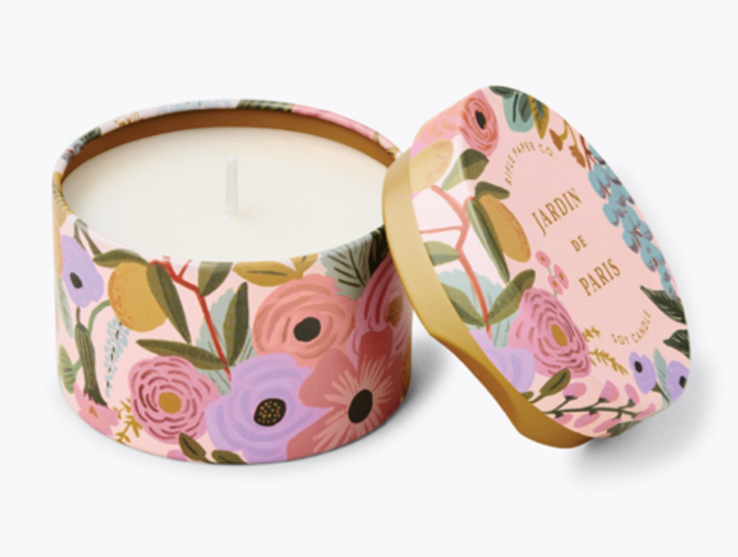 Rifle 3oz Tin Candle | Jardin de Paris