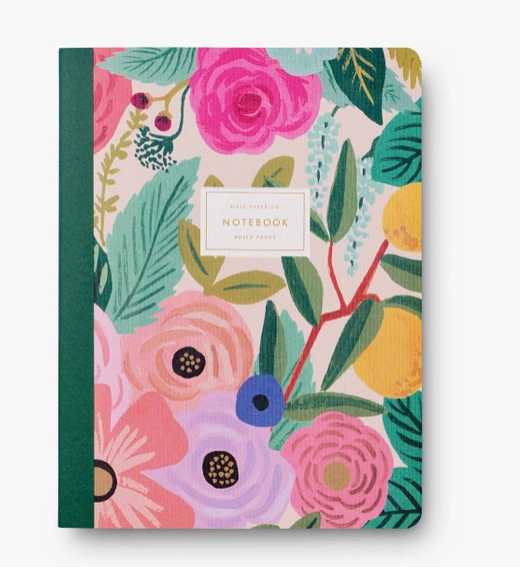 Garden Party Ruled Notebook