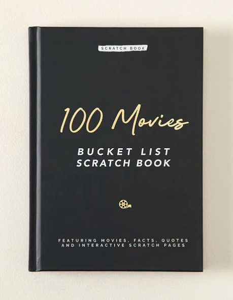 Bucket List Scratch Book | Movie Edition