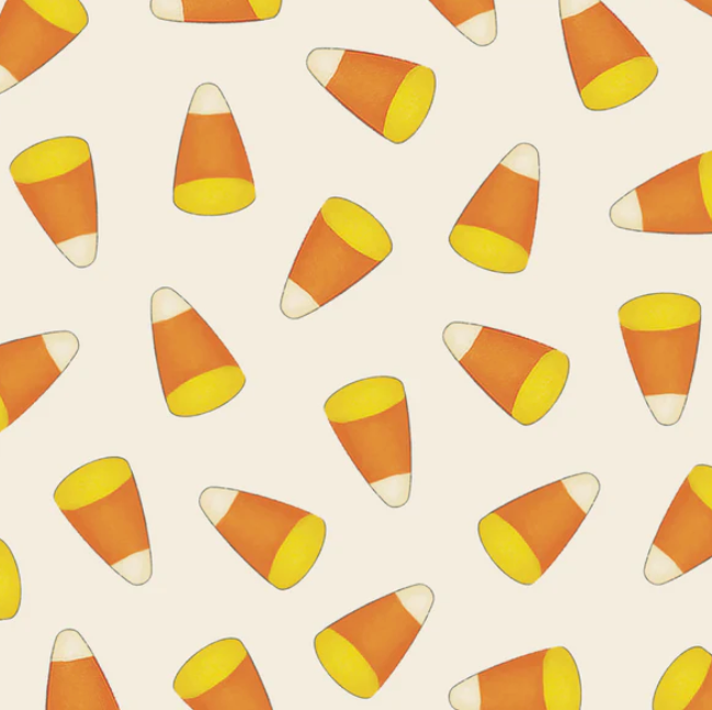 Candy Corn Cocktail Napkin