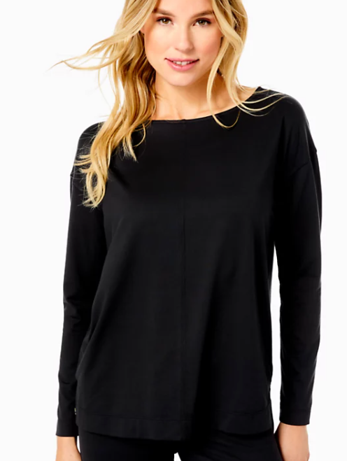 Karessa UPF 50+ Top | Black