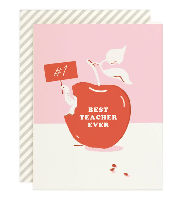 Best Teacher Ever Card