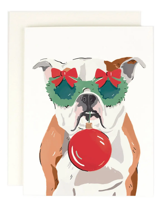 English Bulldog Card