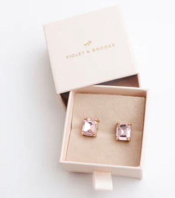 Everlyn Earrings | Light Rose