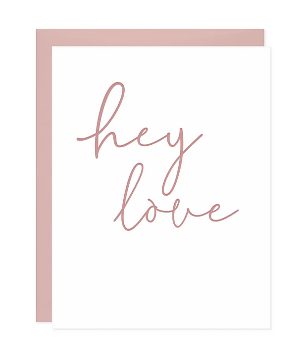 Hey Love Card