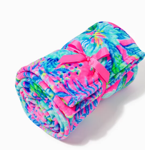 Paradise Blanket |  Pink Quartz Panda N Bows