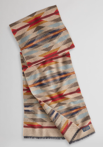 Wyeth Trail Wool Scarf | Taupe