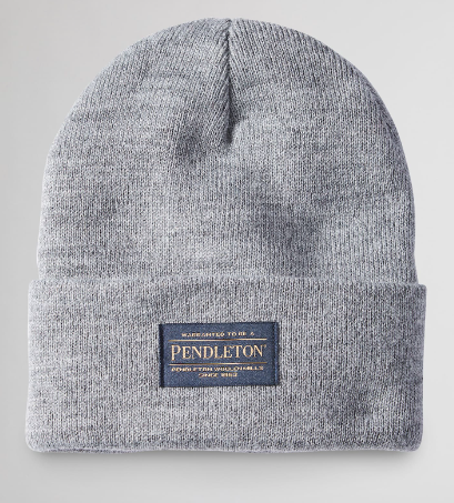 Pendleton Beannie | Lt Grey Heather