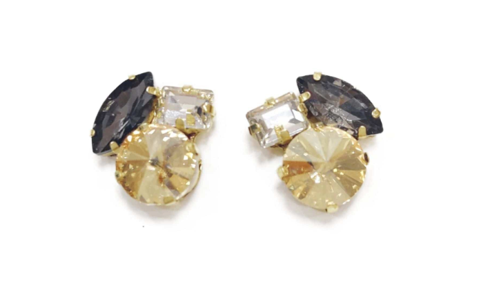 Bailey Earrings | Smoke (PMER0103)