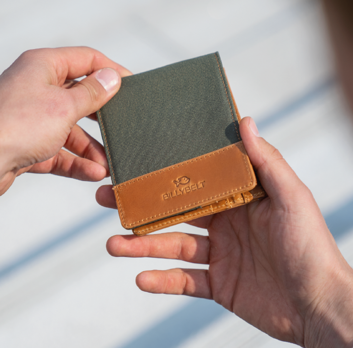 Leather Wallet | Khaki