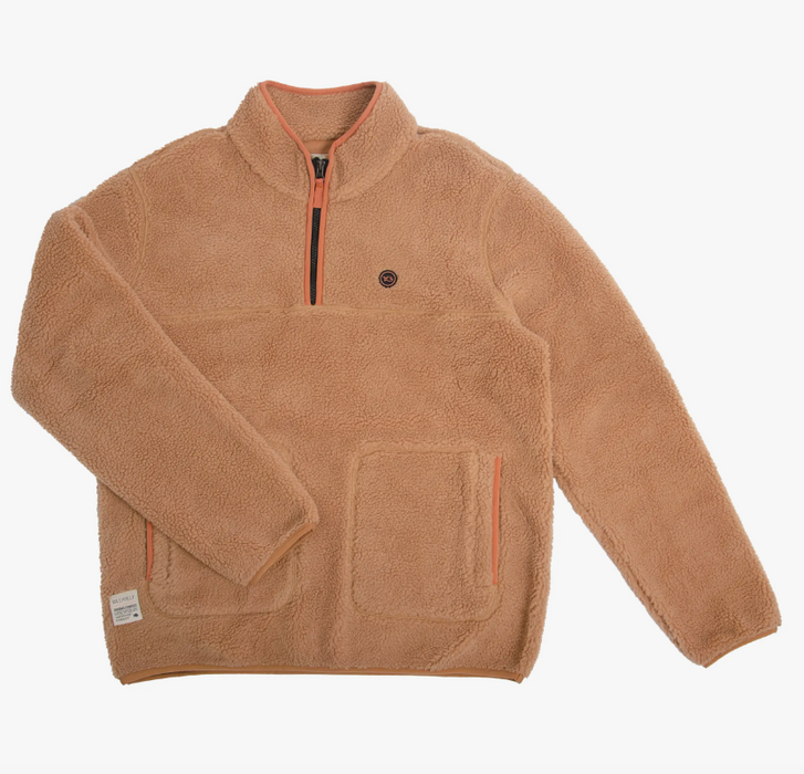 Zipped Fleece Sherpa | Dune