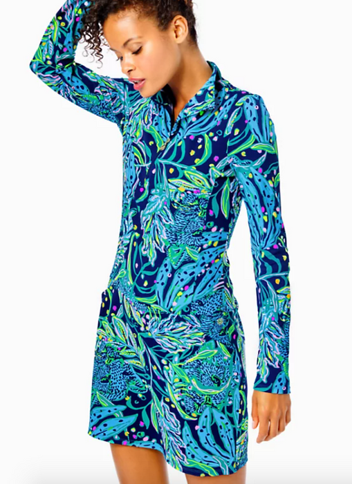 UPF 50+ Nassau Dress | Catty Purrsonality