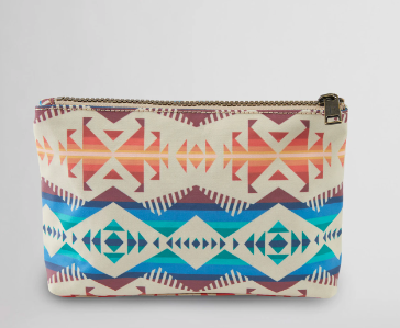 Los Lunas Canopy Zip Pouch | Tan Multi