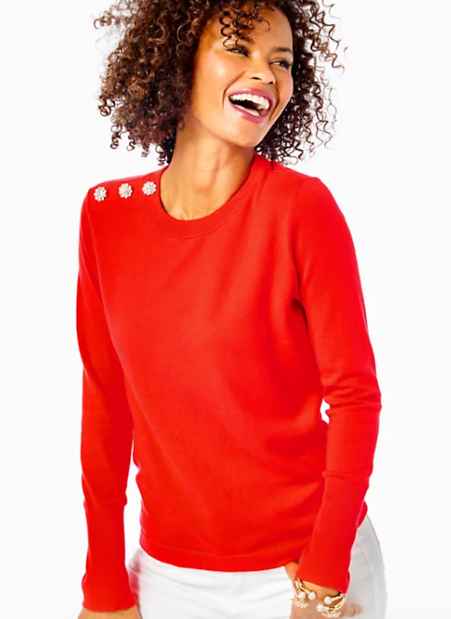 Morgen Sweater | Ruby Red
