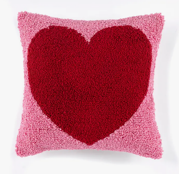 Celebration Heart Pillow | Pink