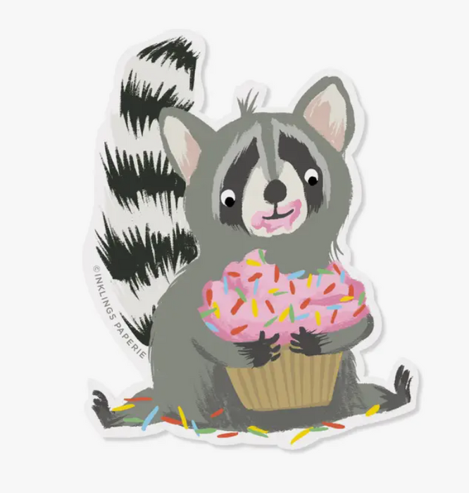 Raccoon Sticker