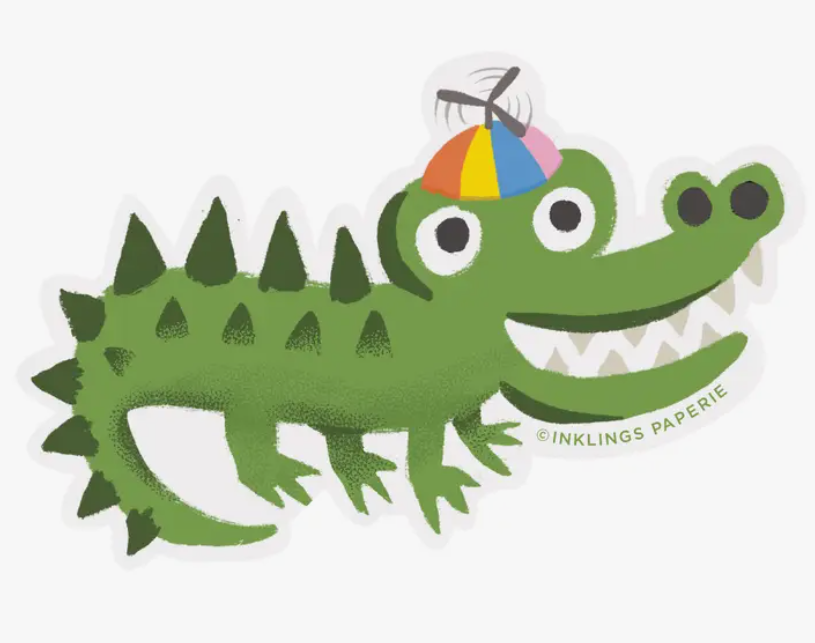 Crocodile Sticker