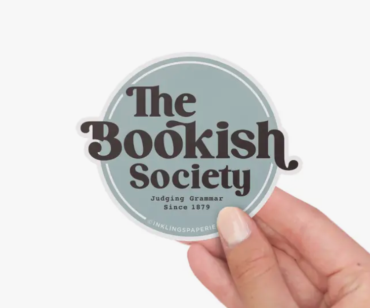 Bookish Society Sticker