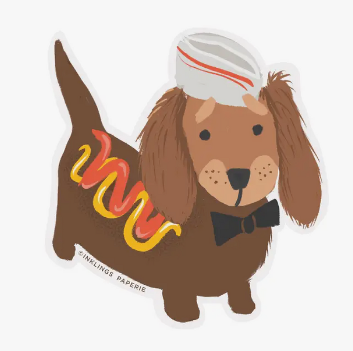 Hotdog Sticker