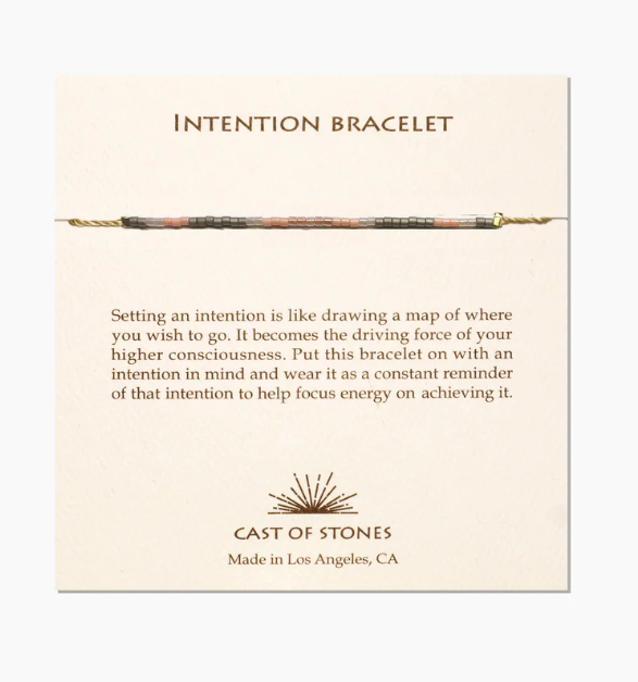 Intention Bracelet | Rose Pink
